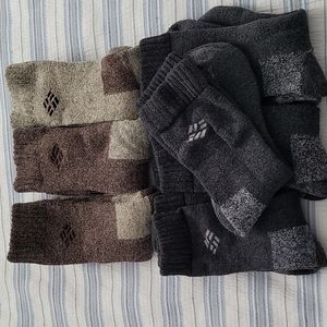 🌻BOGO🌻Set of 7 Columbia boot socks